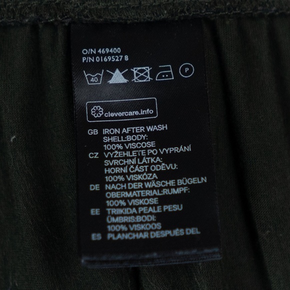 H&M Forest Green Maxi A-line L Skirt - Picture 6 of 6